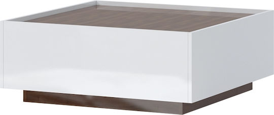 Central Coffee Table Toss Natural White