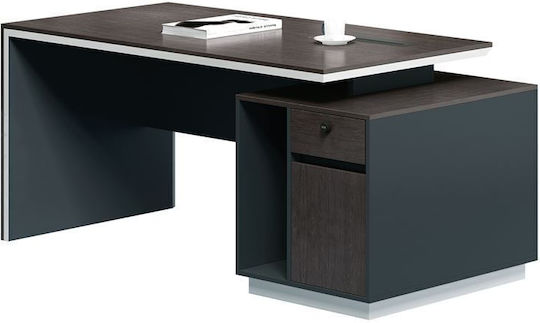 Επαγγελματικό Γραφείο Advance 200x80x75εκ. Γκρι