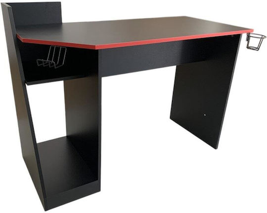 Γραφείο Gaming Thorin 110x51.5x75εκ. Μαύρο Γραφείο Gaming Thorin 110x51.5x75εκ. Μαύρο