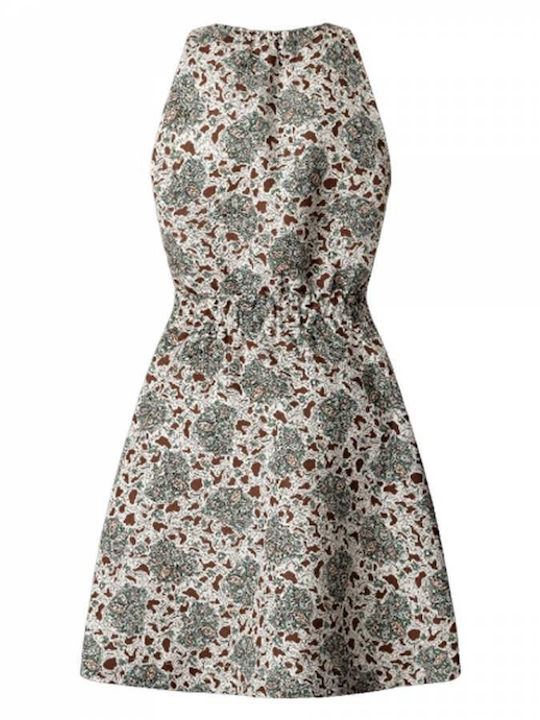 Summer Mini Dress Hydro Green