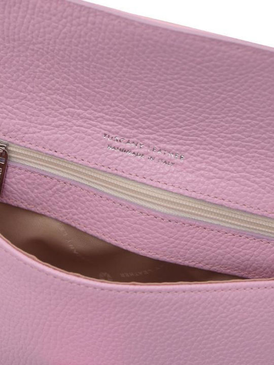 Leder Damen Handtasche Rosa
