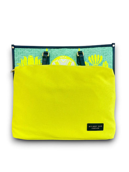 Straw Women's Shoulder Bag Green