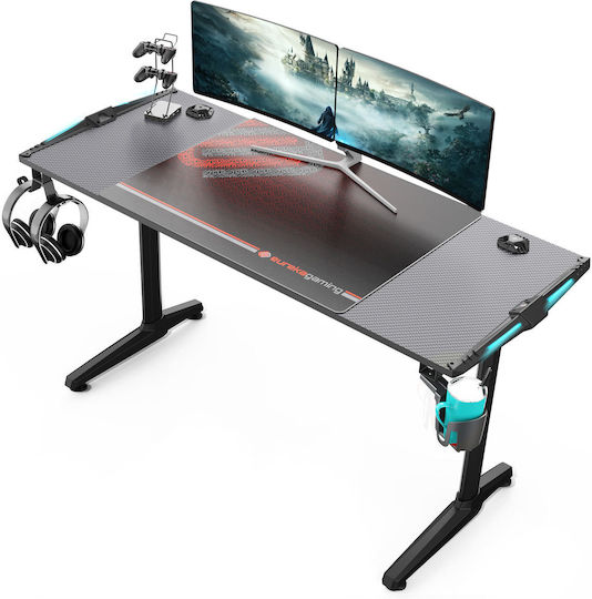 Γραφείο Gaming Erk-gip-55b-v2 148x60x79.5εκ.