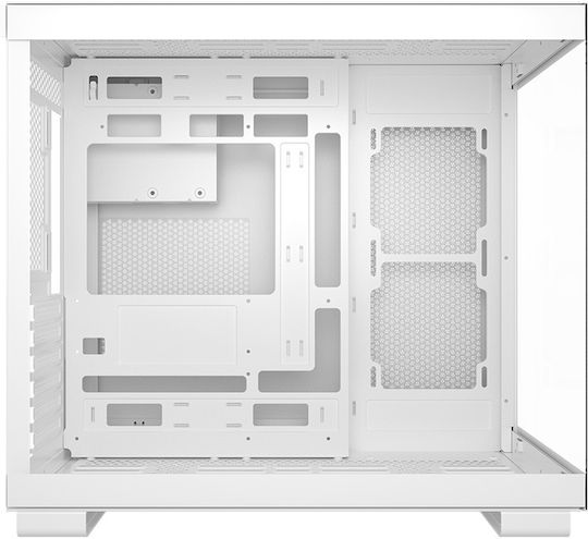 PCCOOLER C3 T500 Gaming Middle Tower Carcasă PC cu Fereastră Laterală Albă