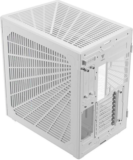 Gamdias Neso P1-Pro Gaming Full Tower Κουτί Υπολογιστή με ARGB Φωτισμό Λευκό