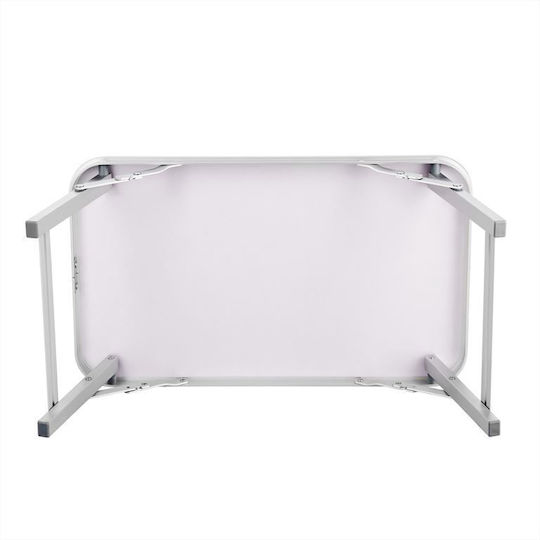 Nils Aluminium Campingmöbel Klapptisch 50x30x20cm Grau