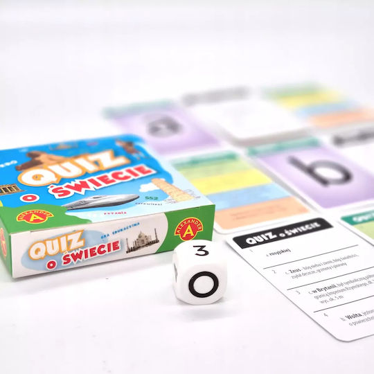 Επιτραπέζιο Παιχνίδι Micro Quiz Board Game About The World Alexander
