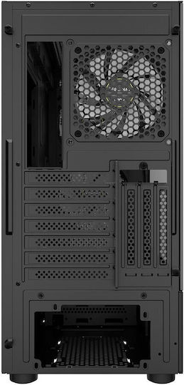 Talos M3 Mesh Gaming Midi Tower Кутия за Компютър със Страничен Прозорец и ARGB Осветление Черна