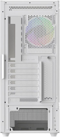 Aqirys Antlia Gaming Midi Tower Κουτί Υπολογιστή με Πλαϊνό Παράθυρο και ARGB Φωτισμό Μαύρο