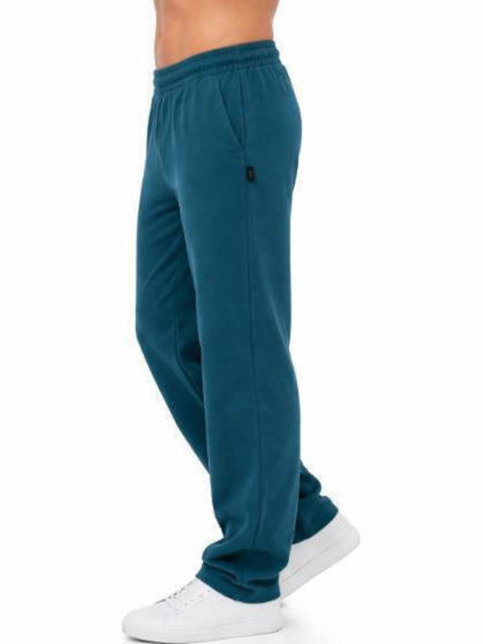 Herren-Sweatpants Jogginghose Petrol