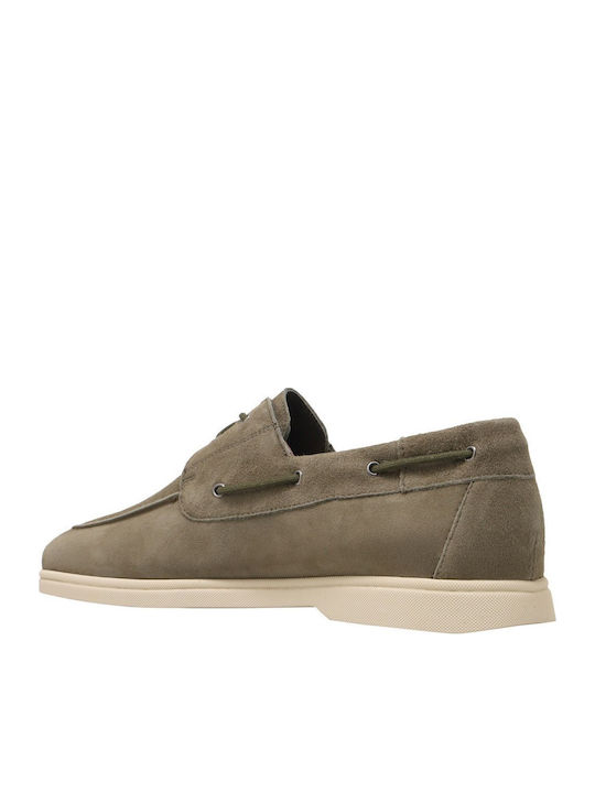 Suede Ανδρικά Loafers Μογγόλια