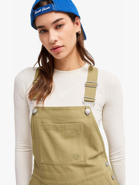 Women's Dungarees Oil Green