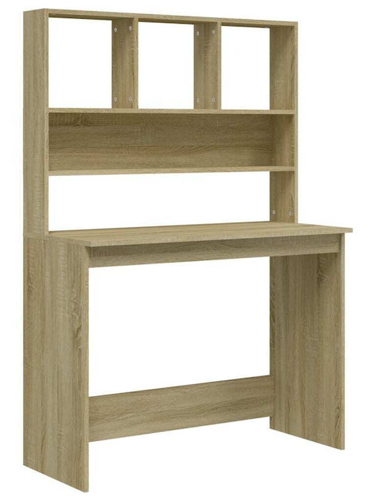 Birou Din Lemn Cu Birou Sonoma Stejar 102x45x148cm