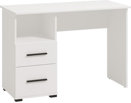 Γραφείο Polet 110x50x75.5εκ. Λευκό