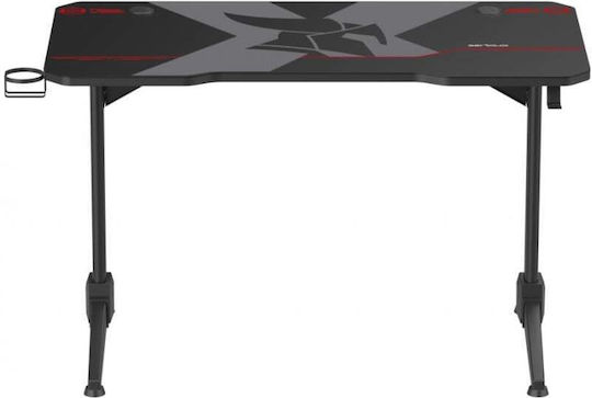 Γραφείο Gaming 120x60x75εκ. Μαύρο