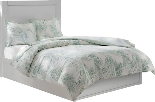 Melany Κρεβάτι Μονό για Στρώμα 90x190cm Λευκό