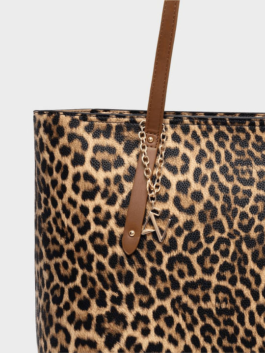 Zuma Women's Shopper Bag Brown Leopard