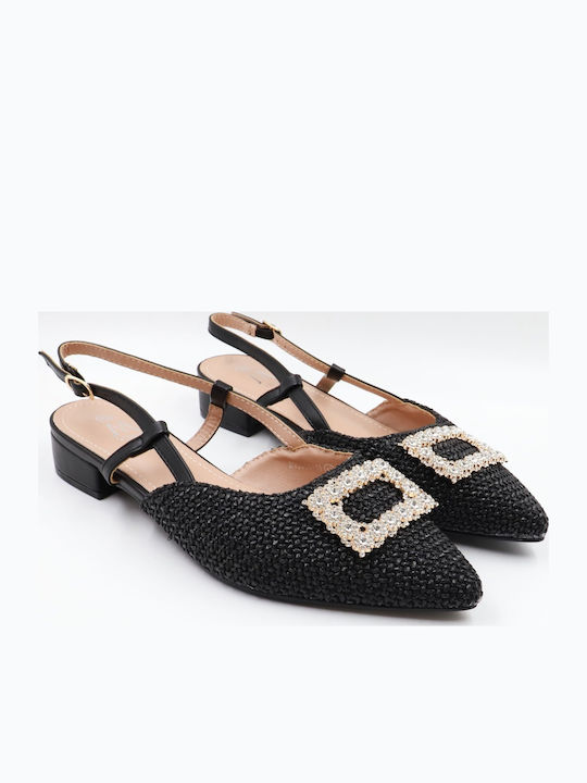 Women's Ballerina Shoes in Black Colour