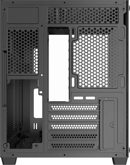 Darkflash B275 Pro Gaming Mini Tower Κουτί Υπολογιστή με Πλαϊνό Παράθυρο και ARGB Φωτισμό Μαύρο