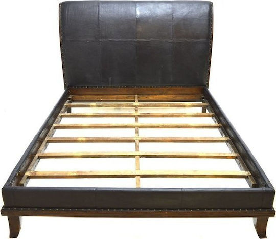 MP 1001 Κρεβάτι King Size για Στρώμα 180x200cm Μαύρο MP 1001 Κρεβάτι King Size για Στρώμα 180x200cm Μαύρο