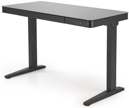 Elektrisch Schreibtisch Houston 1703 mit verstellbarer Höhe 120x60x77cm Black
