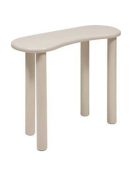 Desk Wooden Ecru 100x40x80cm