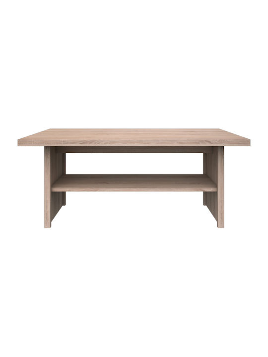 Rectangular Central Coffee Table Law 115 Wooden Sonoma L115xW55xH48cm