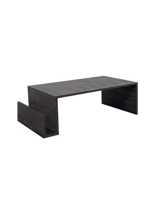 Masa Centrală Rectangulară Regnar Din Lemn Rebab L100,6xLățime55xÎnălțime31,8cm