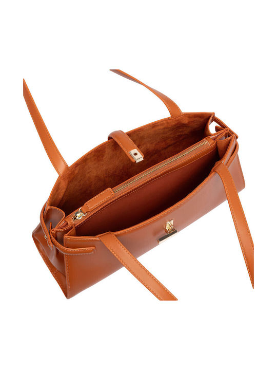 Etienne Дамска Чанта За Рамо Оранжева