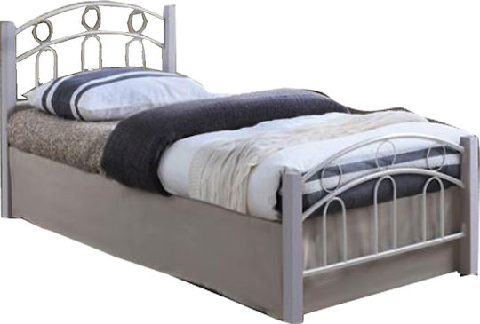 Norton Κρεβάτι Διπλό για Στρώμα 140x190cm Norton Κρεβάτι Διπλό για Στρώμα 140x190cm