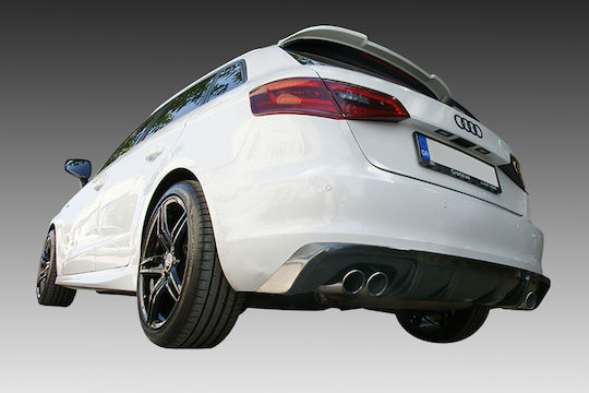Motordrome Diffuser Car Rear Compatible with Audi A3 2012