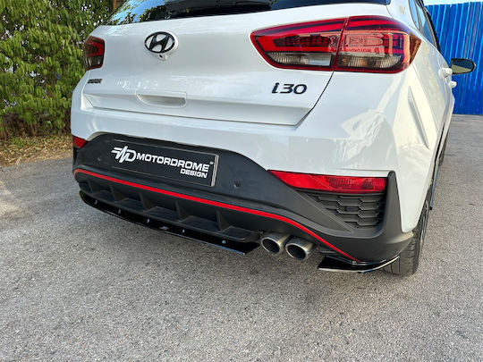 Motordrome Spoiler Car Rear Compatible with Hyundai i30