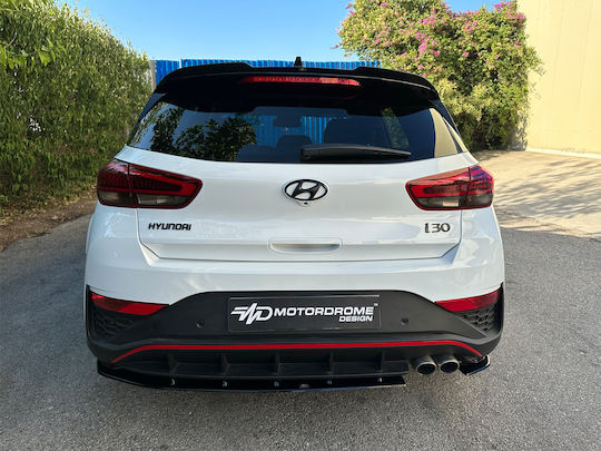 Motordrome Spoiler Car Rear Compatible with Hyundai i30