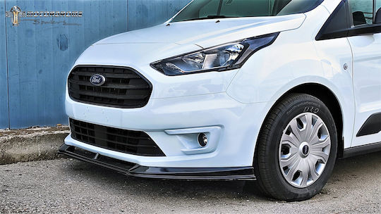 Motordrome Spoiler Auto Vorderseite ABS Kunststoff Kompatibel mit Ford Transit Connect