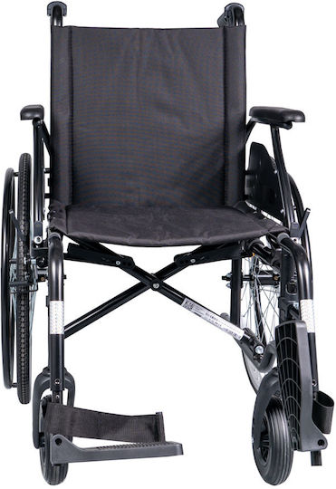 Mobiak Levo Инвалидна Количка 24" Сгъваема 46cm 0810842 Черна