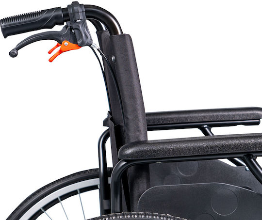 Mobiak Levo Инвалидна Количка 24" Сгъваема 46cm 0810842 Черна