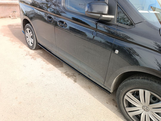 Motordrome Door Sill Car Sideways Compatible with Volkswagen Caddy Ford Transit Connect
