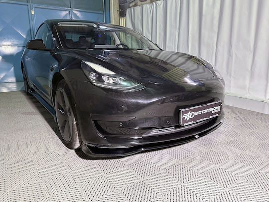 Motordrome Spoiler Auto Vorderseite Kompatibel mit Tesla Modell 3
