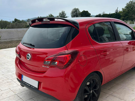 Motordrome Car Rear Spoiler Roof from Polyurethane Opel Corsa E 2014-2016