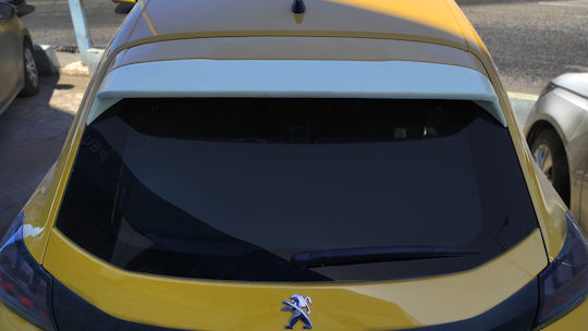 Motordrome Car Rear Spoiler from Polyurethane Peugeot 208 Mk2 2019