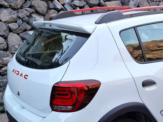 Motordrome Car Rear Spoiler from Polyurethane Dacia Sandero II 2012+