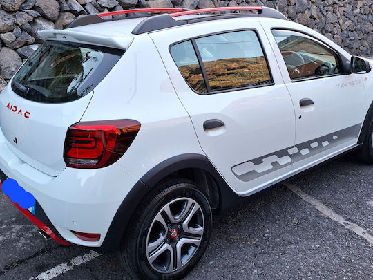 Motordrome Car Rear Spoiler from Polyurethane Dacia Sandero II 2012+