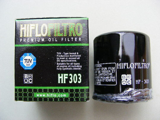 Hiflofiltro Motorcycle Oil Filter για Honda/Yamaha/Kawasaki for Kawasaki Versys 650