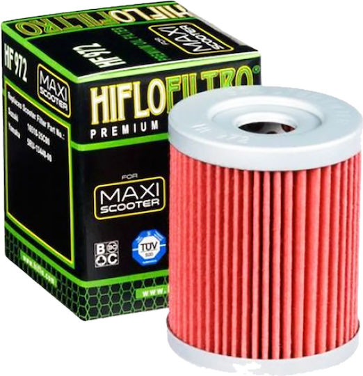 Hiflofiltro Motorcycle Oil Filter για YAMAHA YP400/MAJESTY/SYM MAXSYM 400/SUZUKI BURGMAN AN 250 for Yamaha YP 400 Majesty