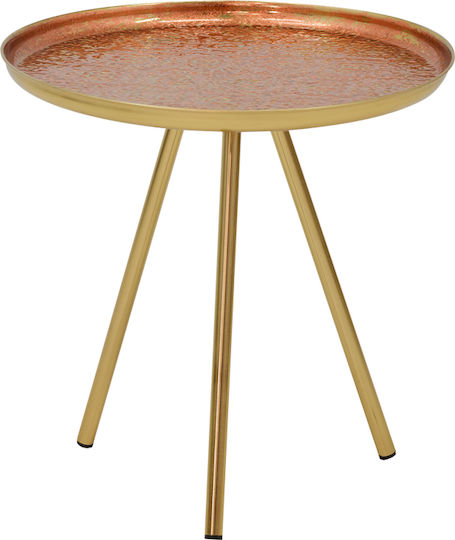 Βοηθητικό Τραπεζάκι Jacksie Μπρονζέ-χρυσό Βοηθητικό Τραπεζάκι Jacksie Μπρονζέ-χρυσό