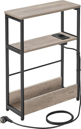 Side Table Greige Mottled / Ink Black Side Table Greige Mottled / Ink Black