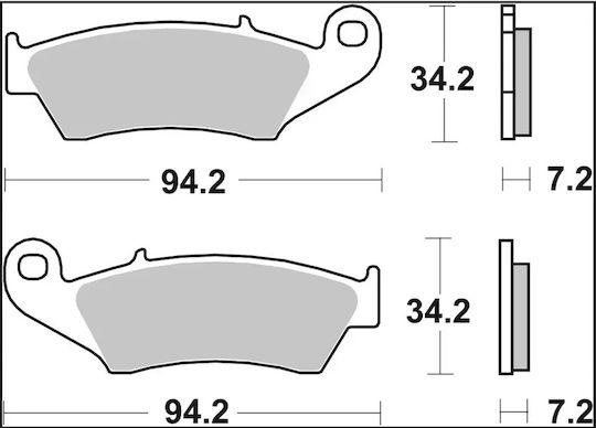 Brembo Τακάκια Μοτοσυκλέτας