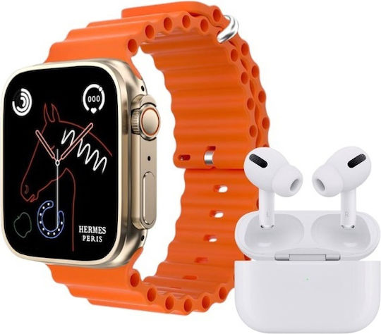 T2000 UItra Smartwatch (Portocaliu)
