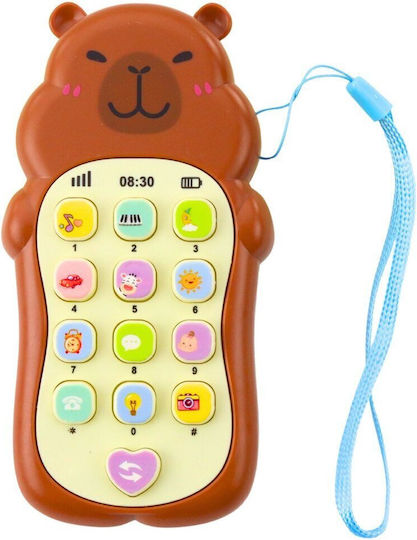 Lean Toys Παιχνίδι Τηλέφωνο Educational με Φως και Ήχους