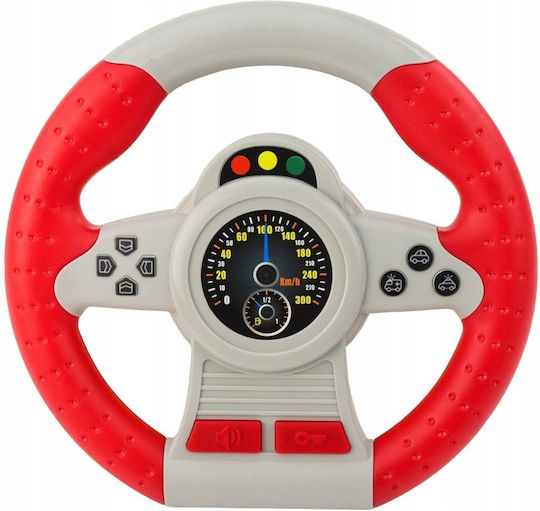 Lean Toys Interactive Steering Wheel with Lights and Sounds